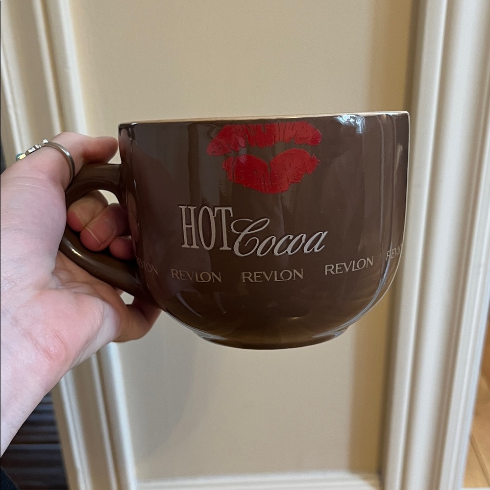 Vintage Revlon Hot Chocolate collectible mug